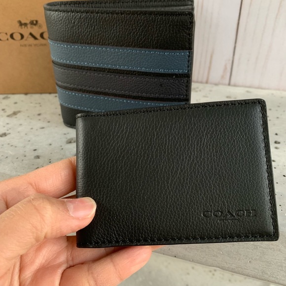 NWT COACH 3in1 WALLET WITH VARSITY STRIPE - Picture 4 of 8